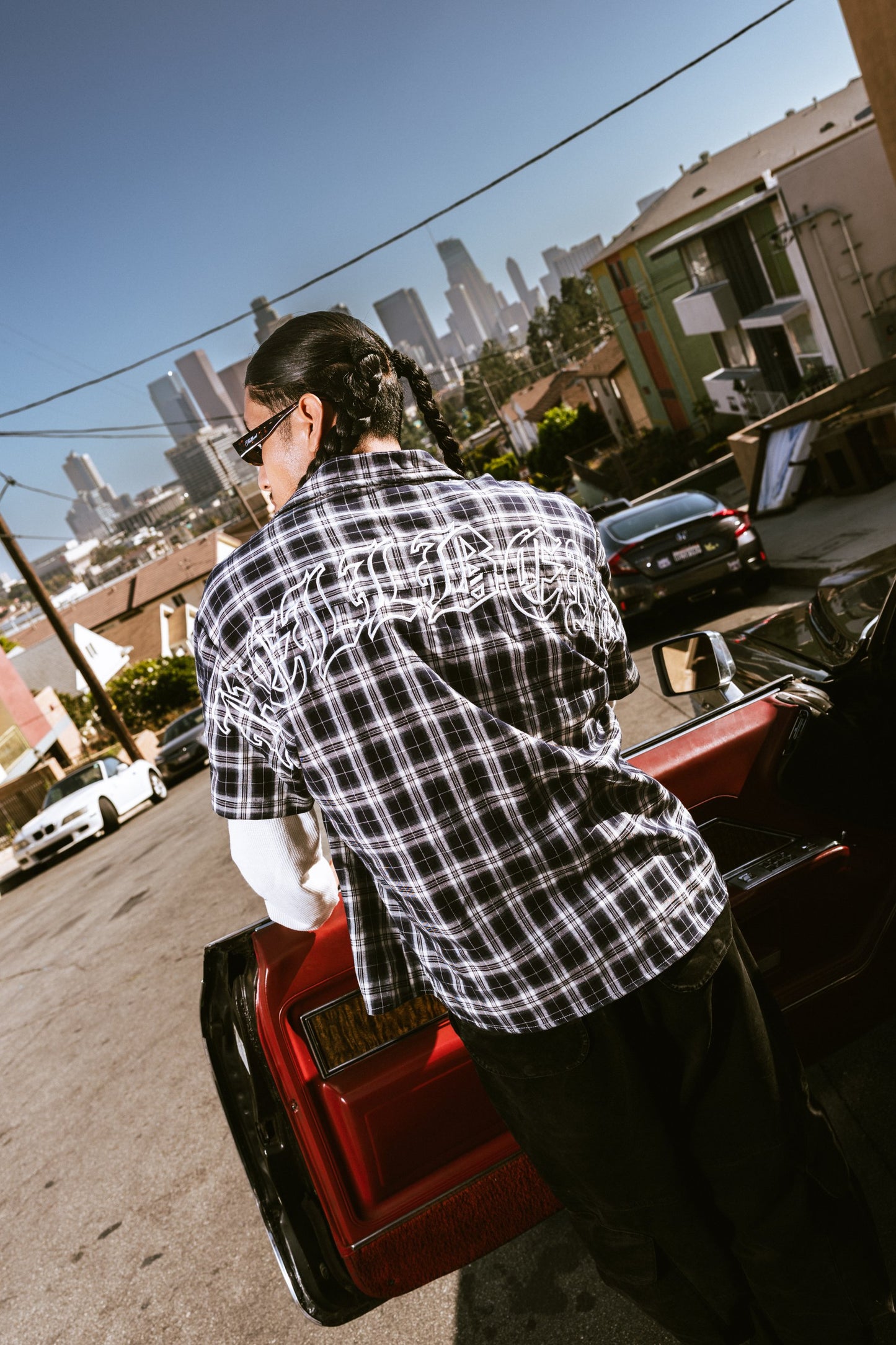 Hellbent Plaid Double Layered Longsleeve