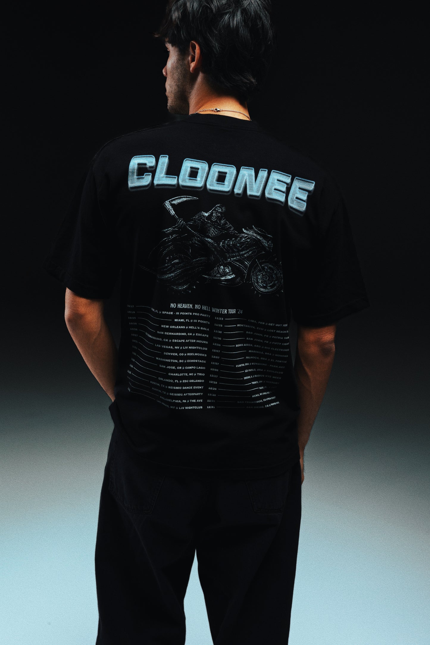"No Heaven, No Hell" Winter 24 Tour Tee