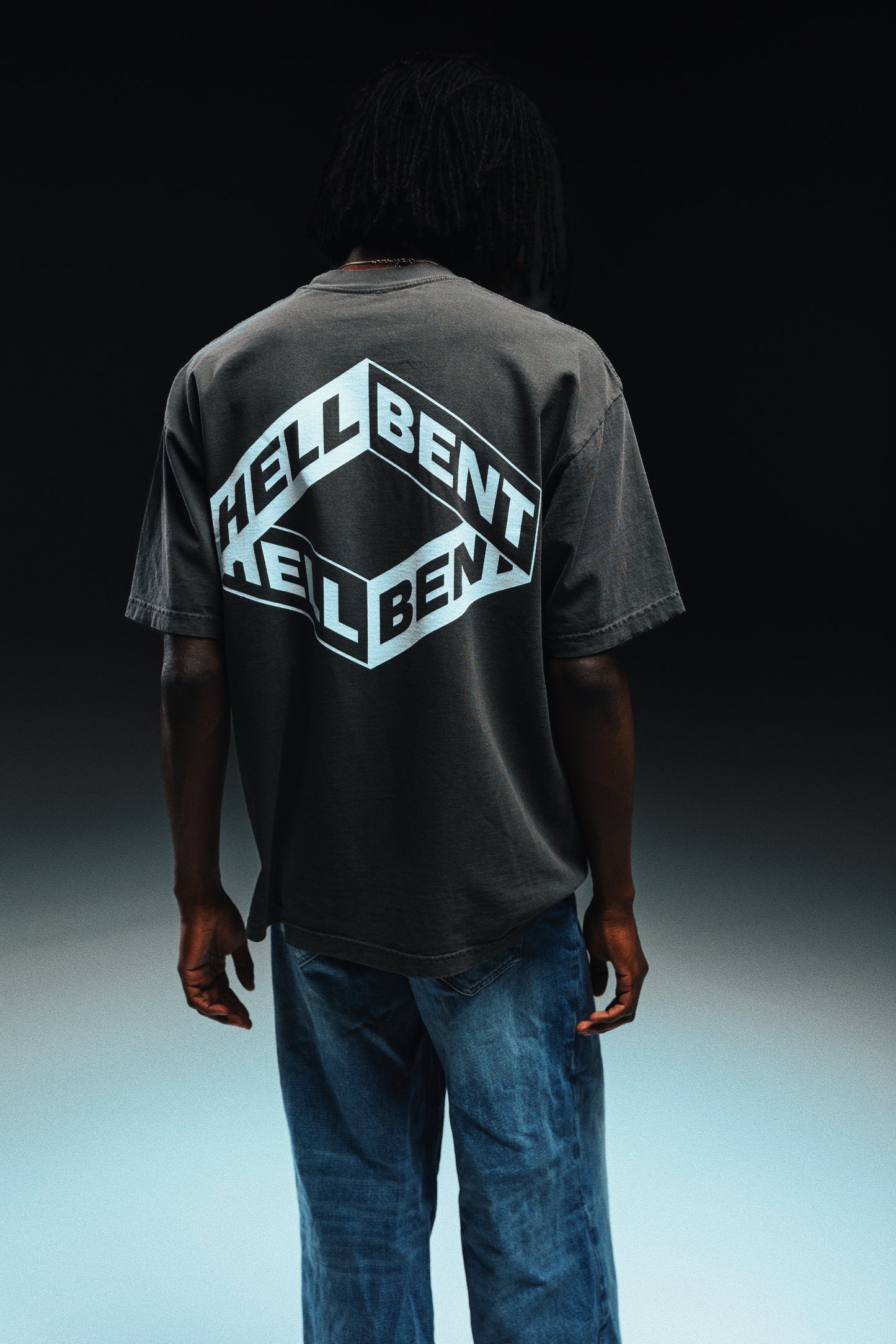Hellbent Logo Tee (Vintage Black)