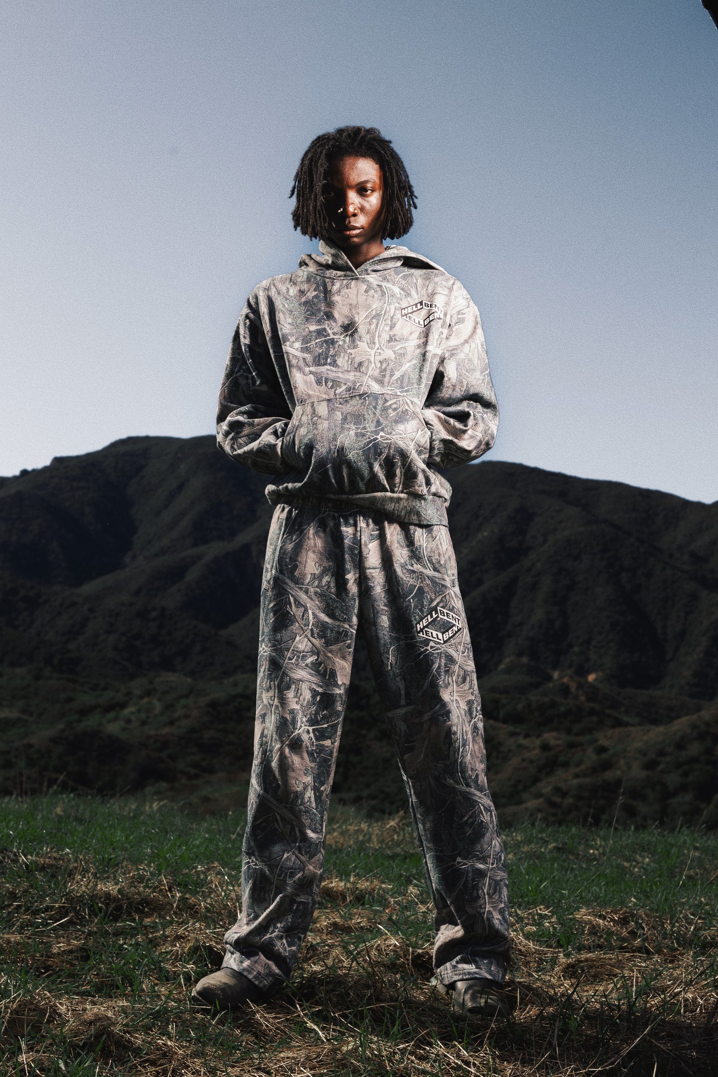 Camo Hellbent Logo Hoodie