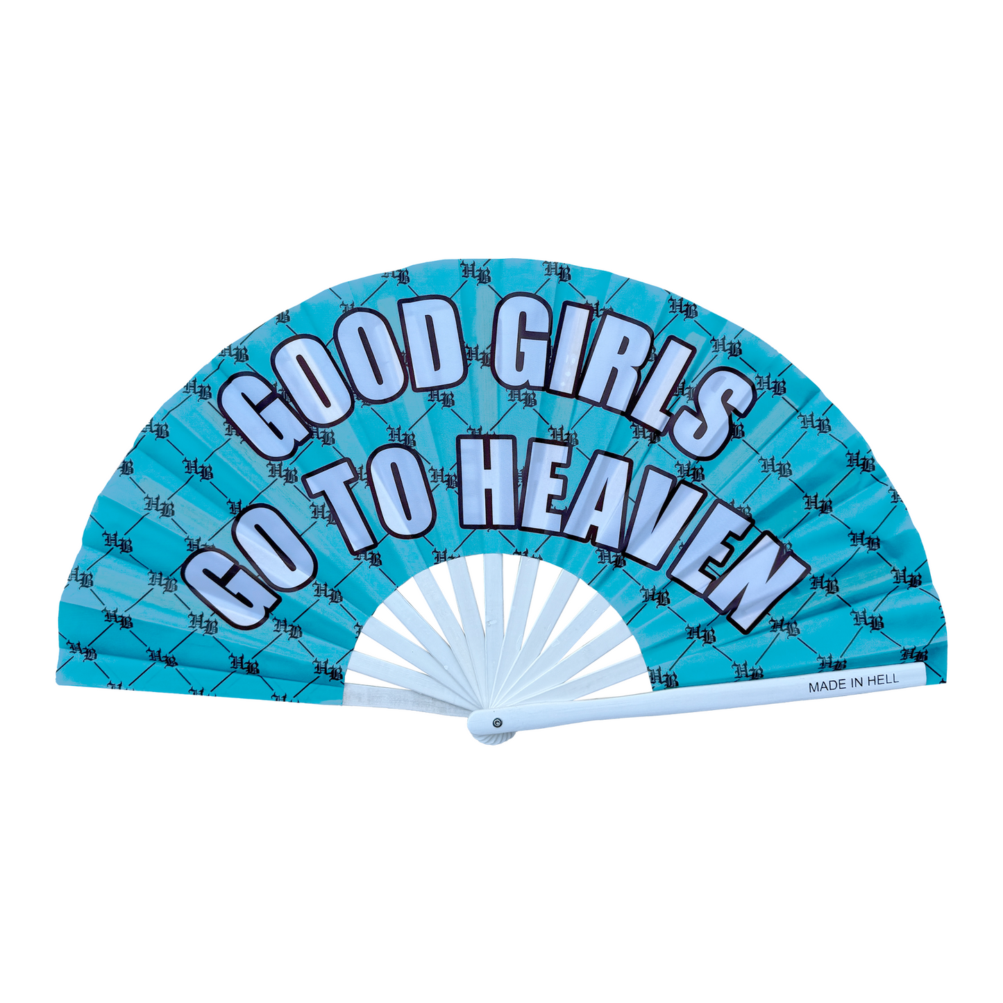 Heaven Sent & Hellbent Fan (Blue)