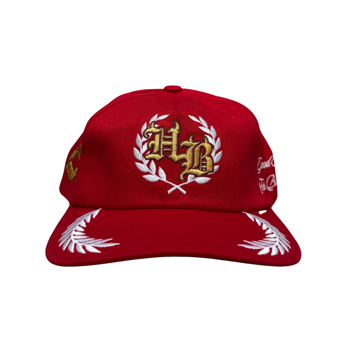 Studio Crest Snapback Hat (Red)