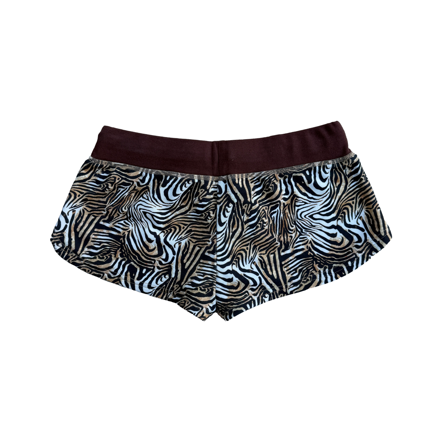 Hellbent Zebra Micro Shorts