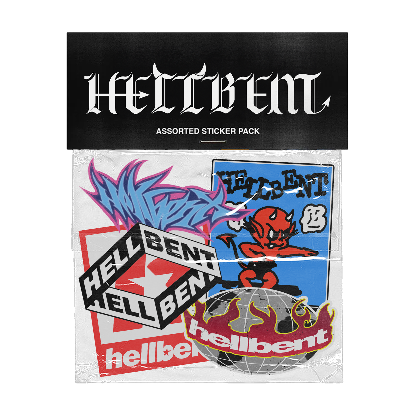 Hellbent Logo Sticker Pack