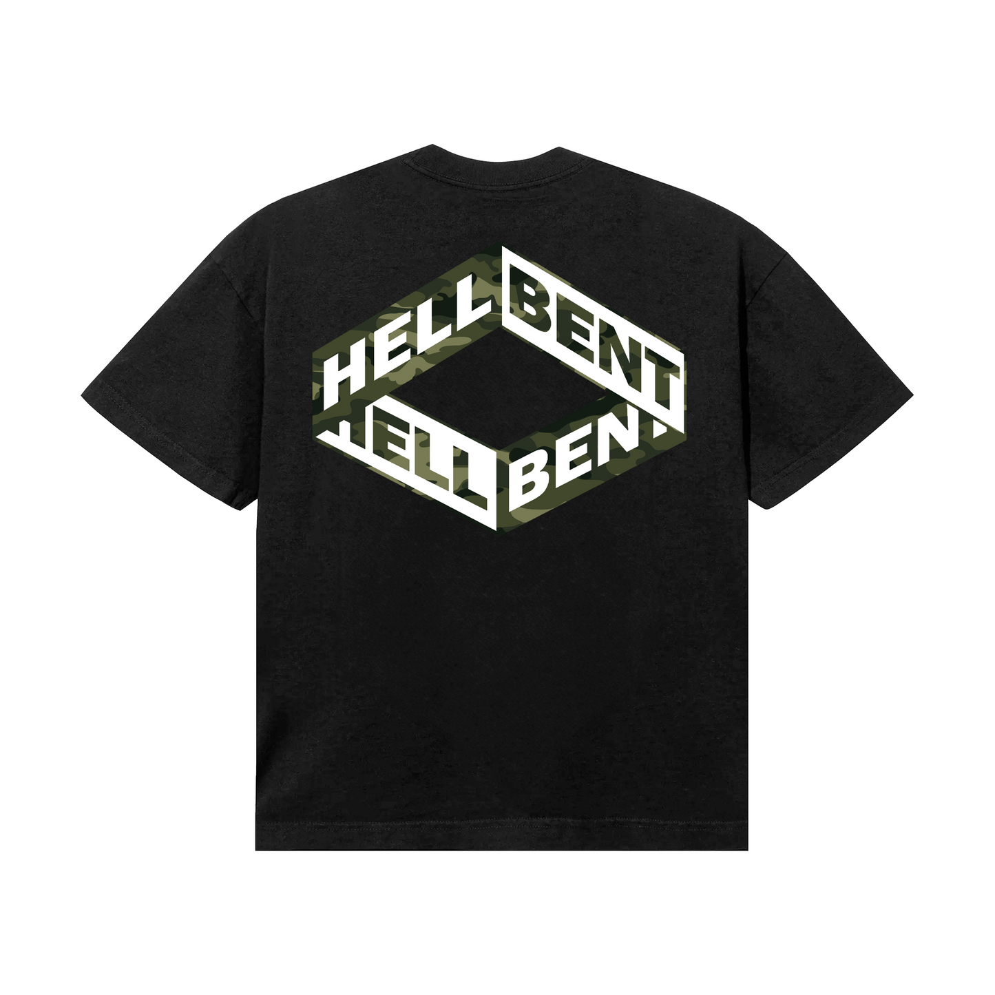 Camo Hellbent Logo Tee