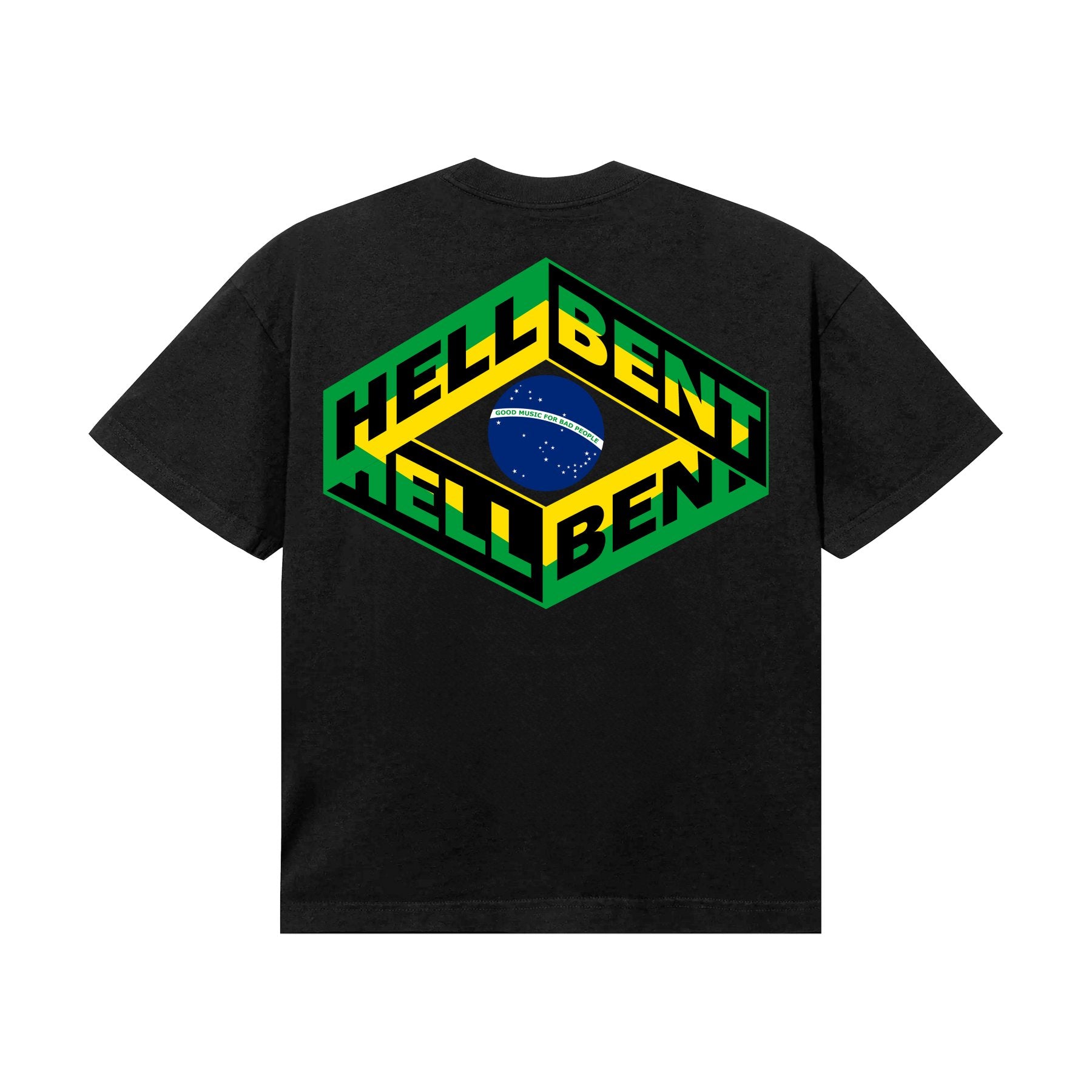 Hellbent Brazil Logo Tee – Hellbent Records