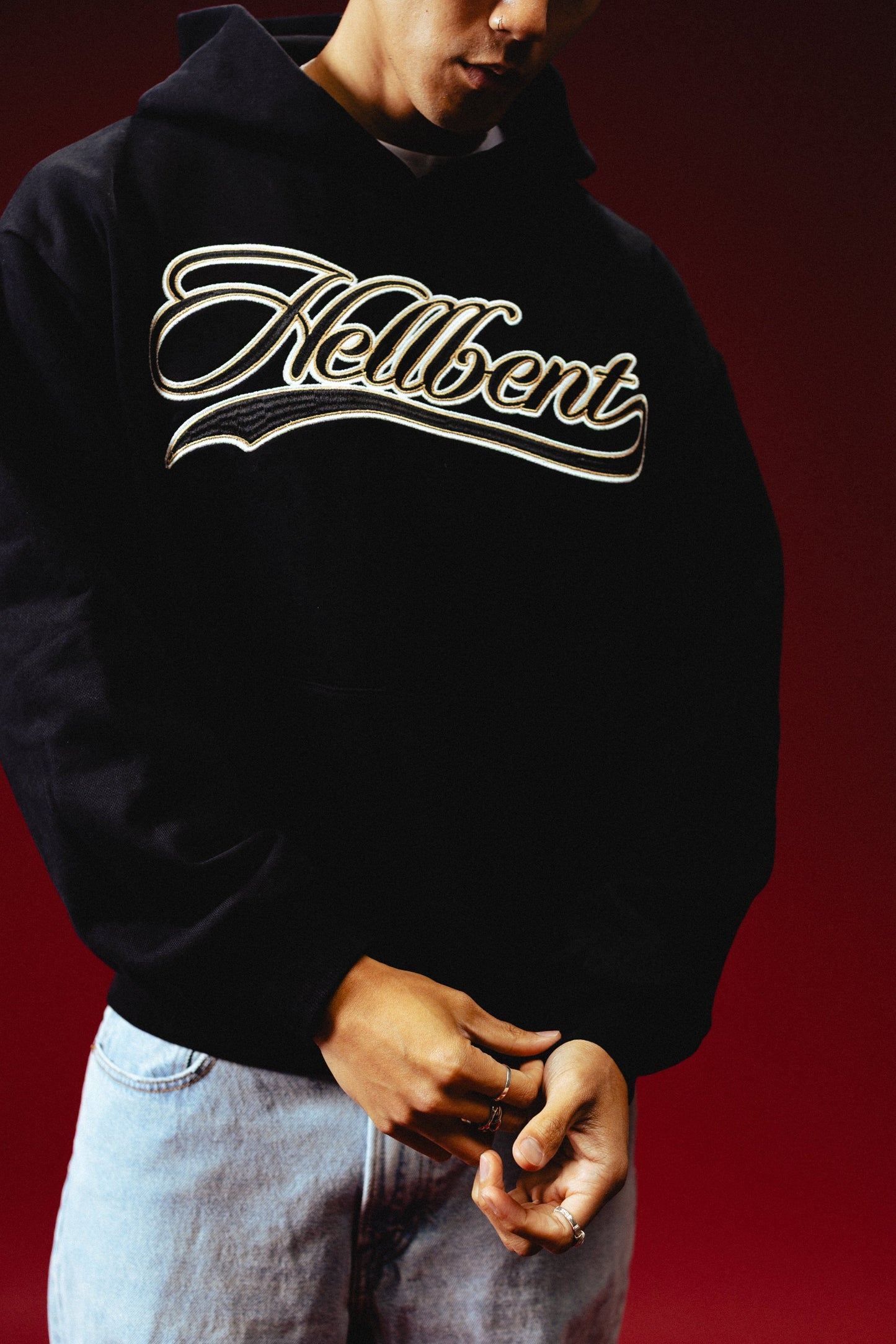 Hellbent Script Logo Hoodie