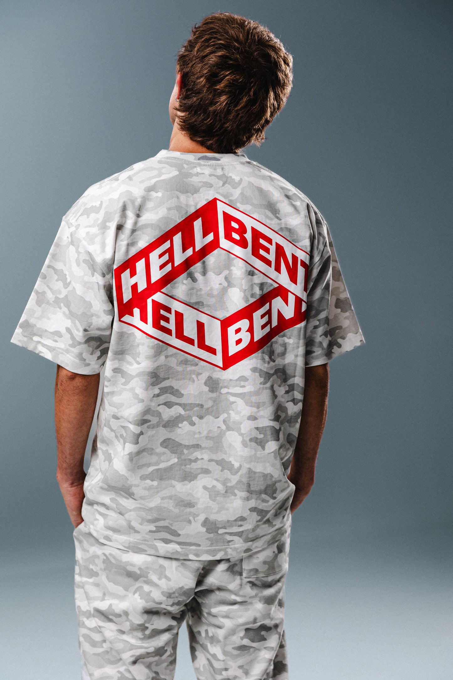 Hellbent Arctic Camo Logo Tee