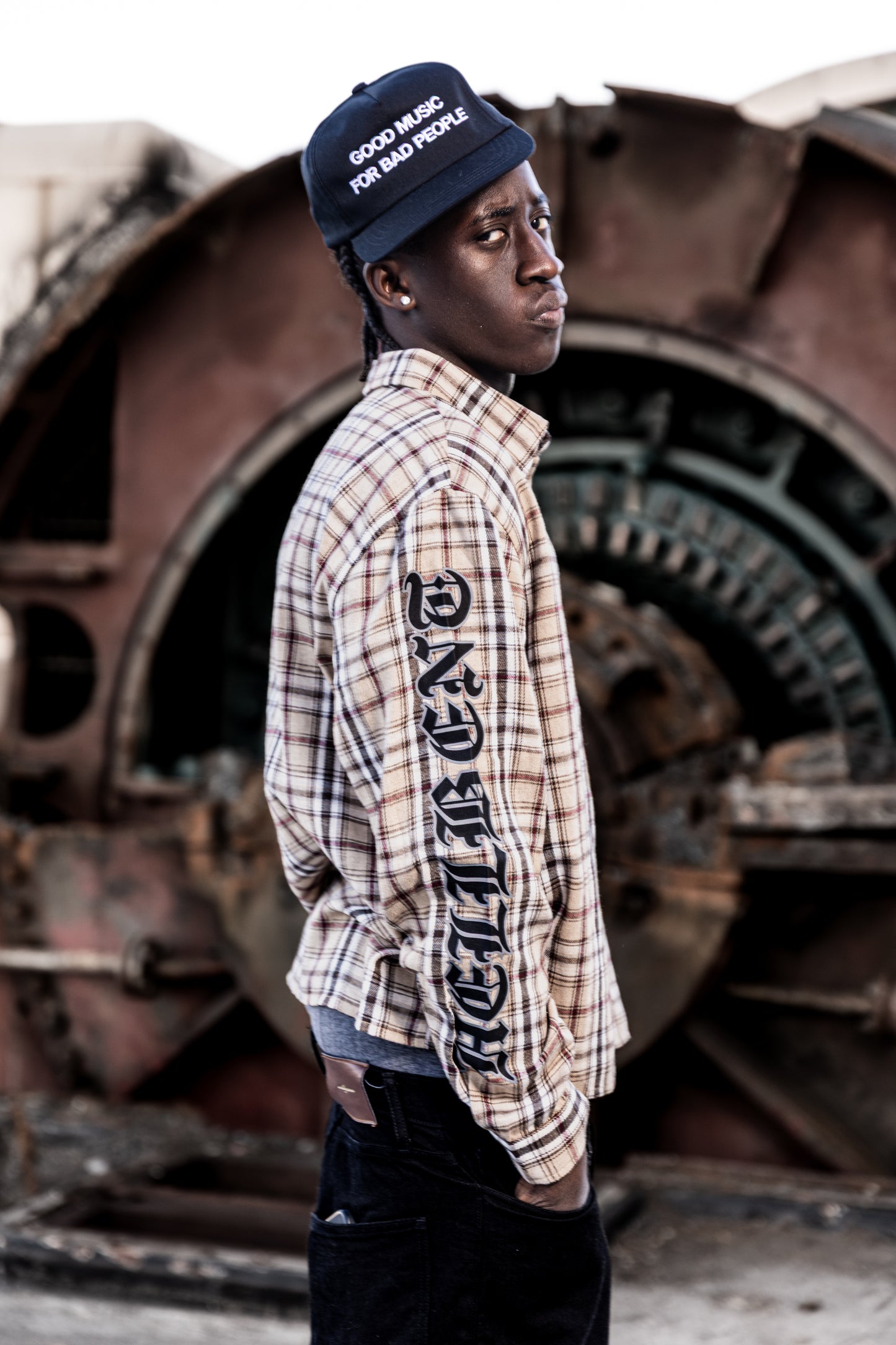 Hellbent Plaid Button Up