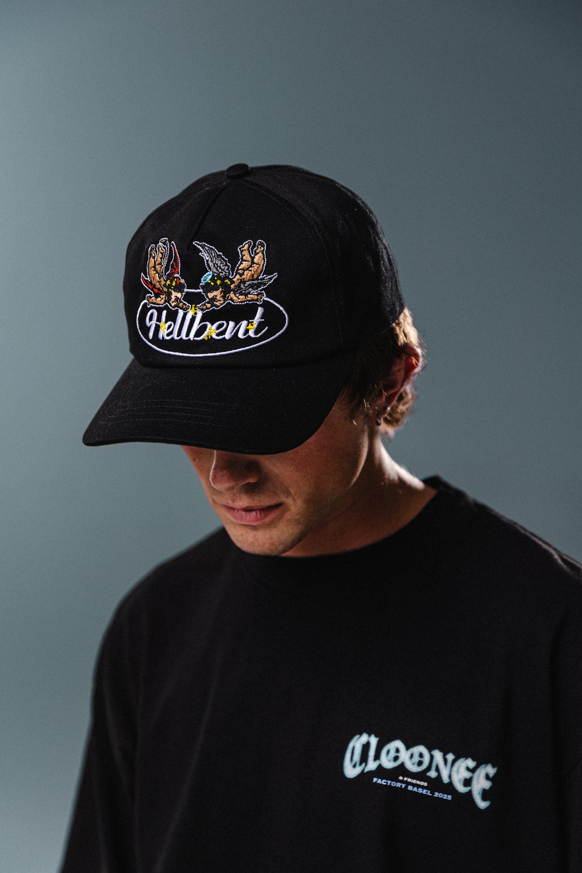 Heaven & Hell Snapback Hat (Black)