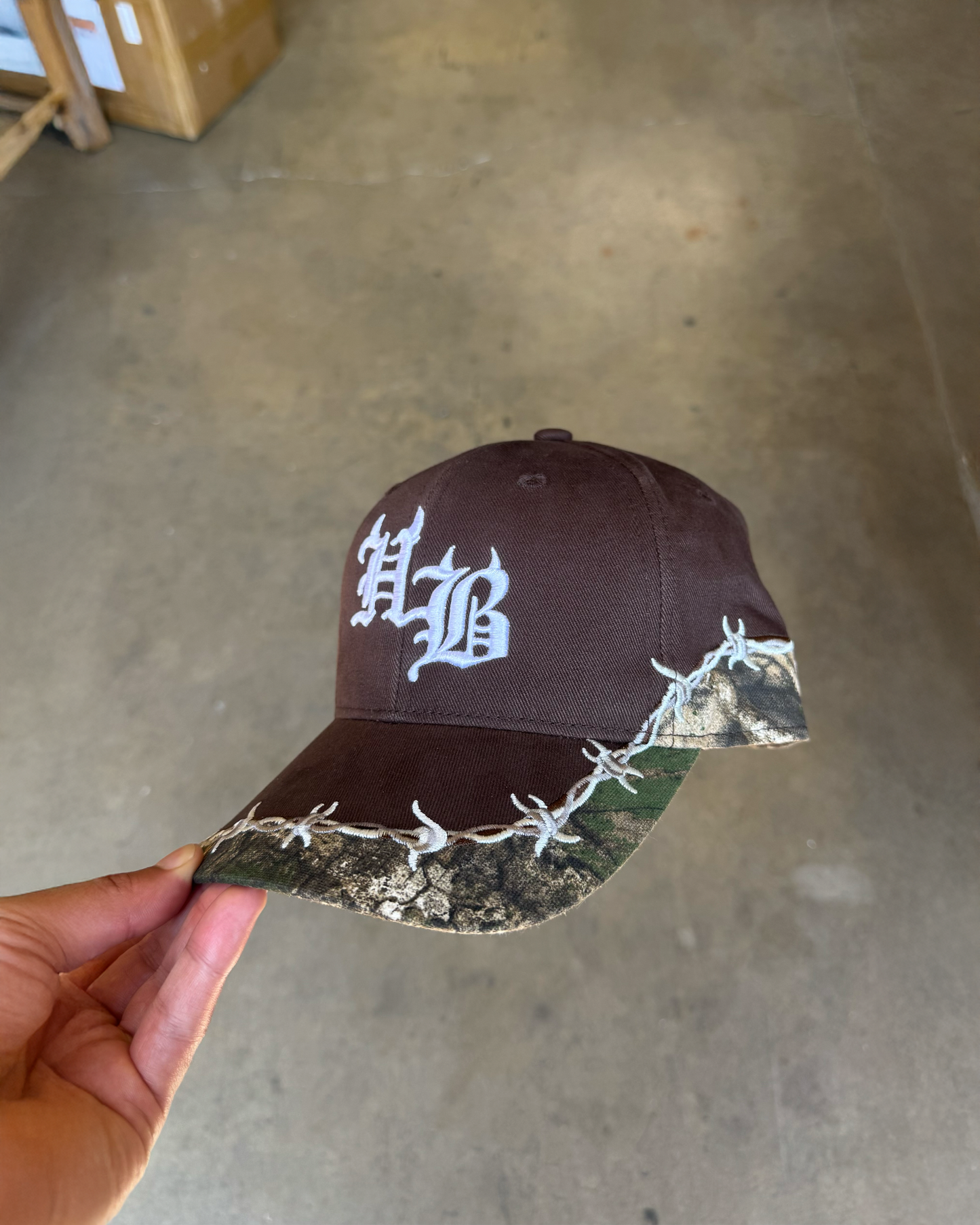 Hellbent Barbed Wire Realtree Hat