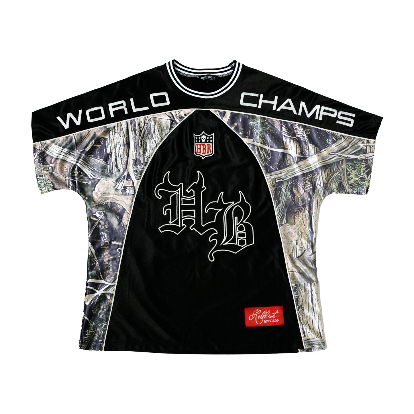 Hellbent World Champs Football Jersey