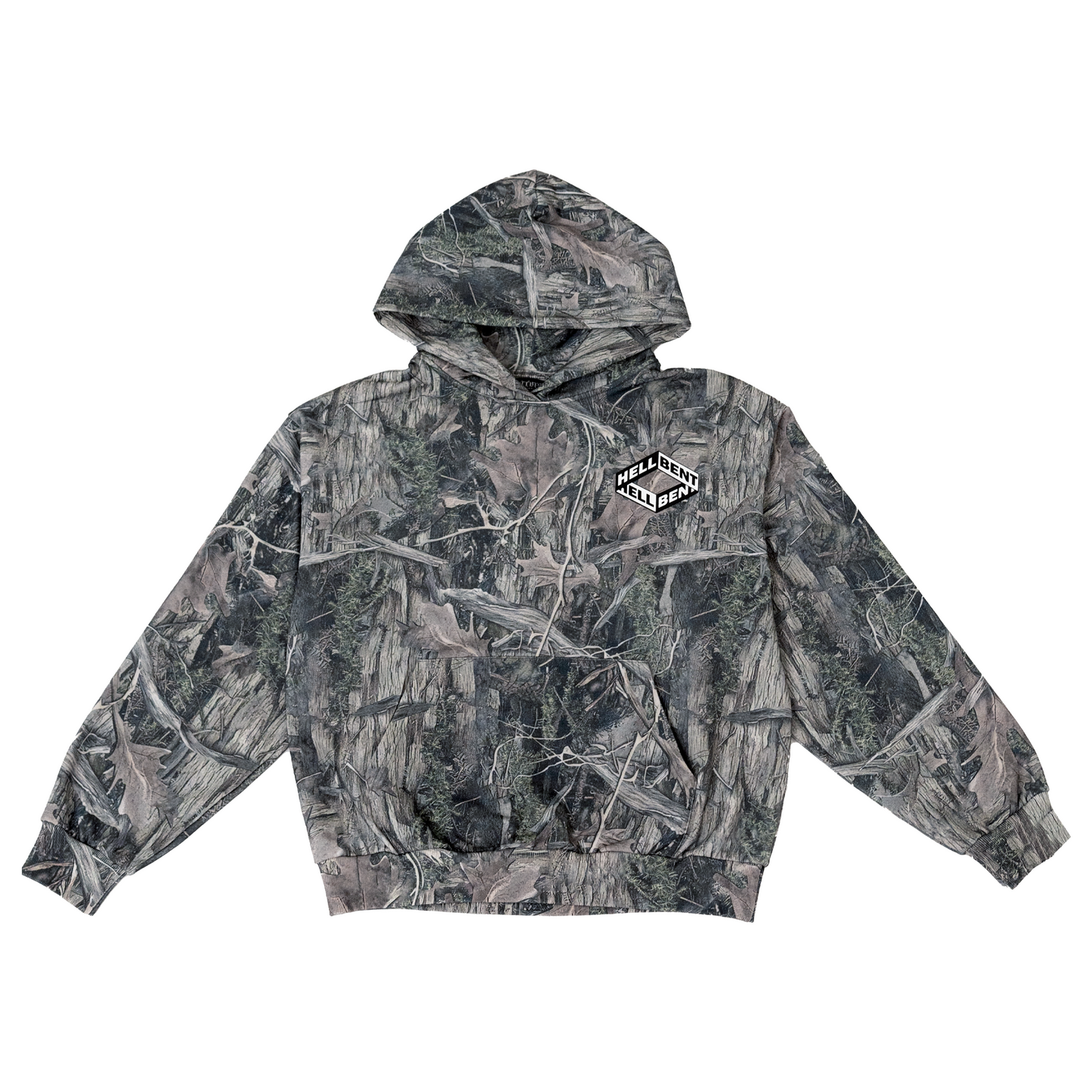 Camo Hellbent Logo Hoodie