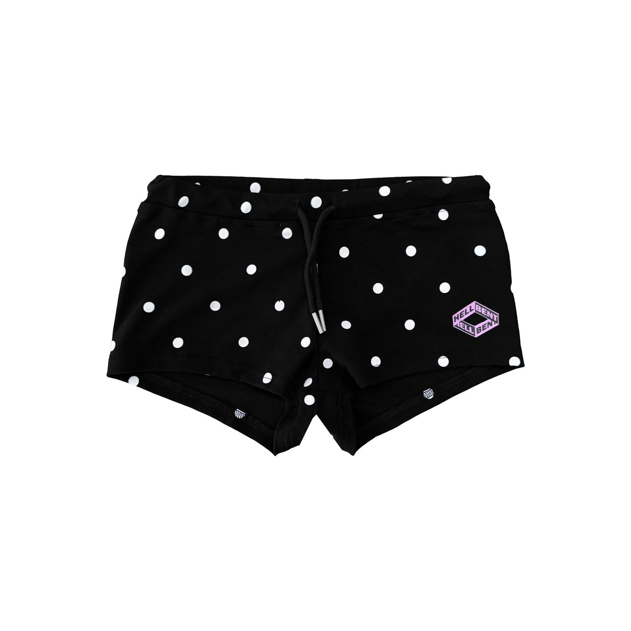Hellbent Polka Dot Mini Shorts