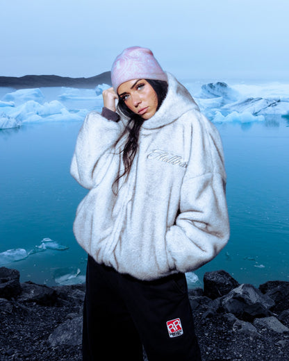 (Pre-Order) Hellbent Reversible White Fur Jacket