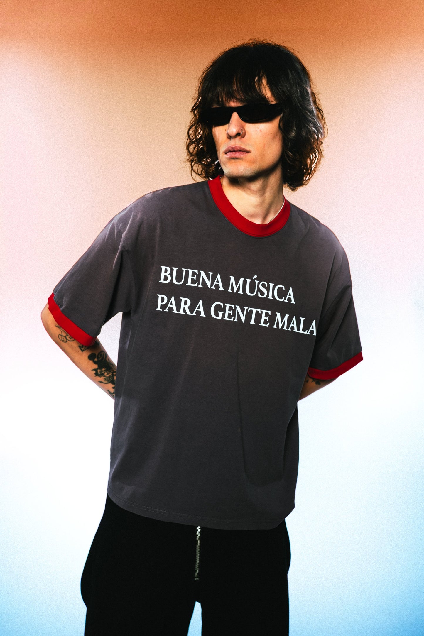 Buena Musica Para Gente Mala Ringer Tee