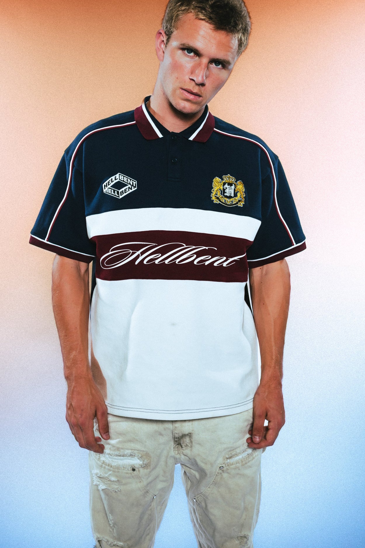 Hellbent Heritage Polo (White)