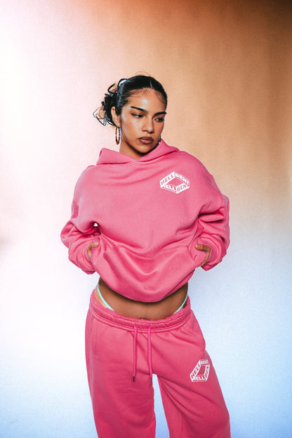 Hellbent Logo Hoodie (Pink)