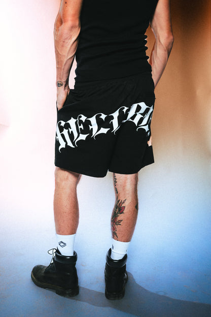 Hellbent Cathedral Logo Shorts (Black)