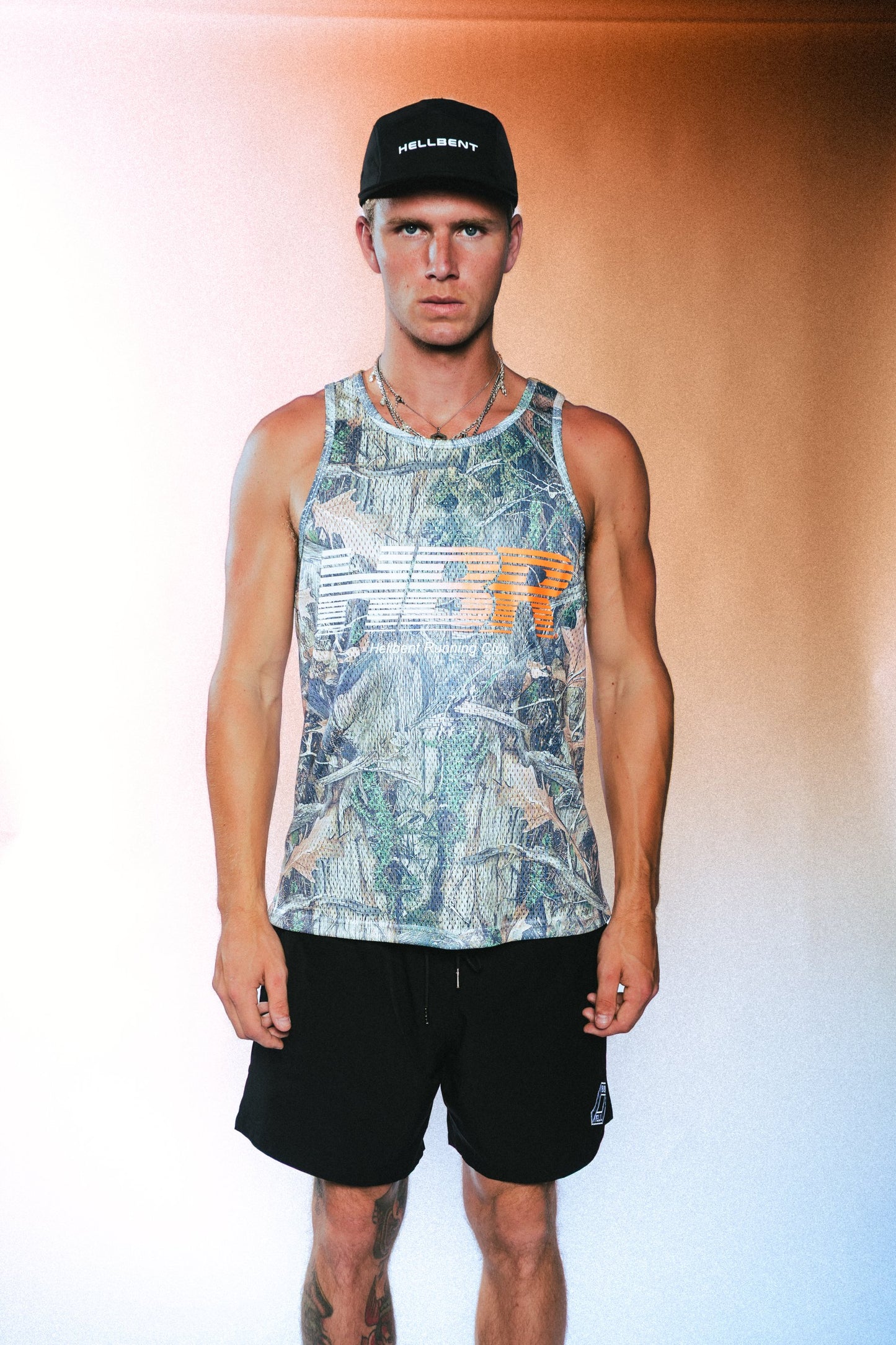 Hellbent Running Top (Tree Camo)