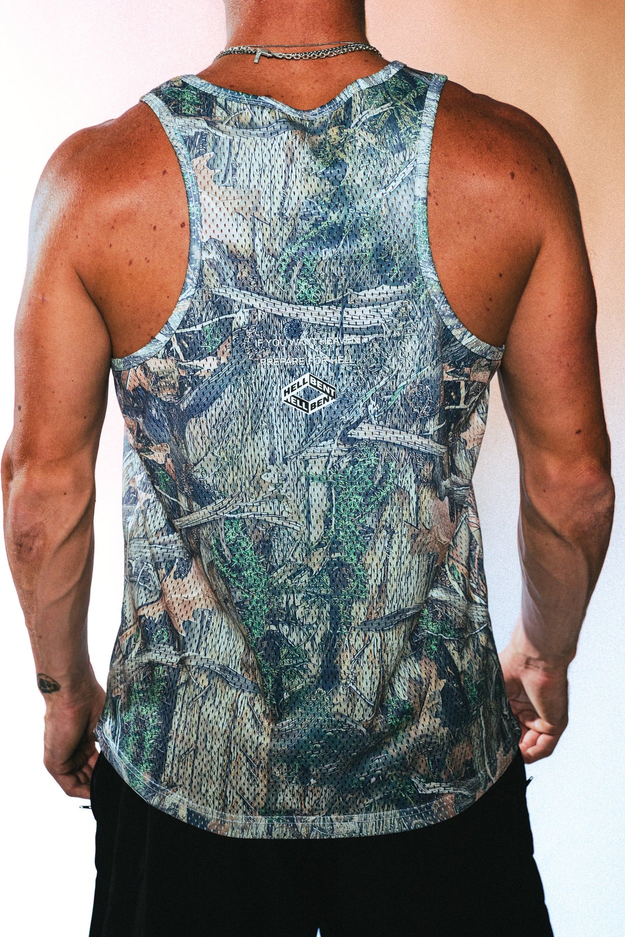 Hellbent Running Top (Tree Camo)