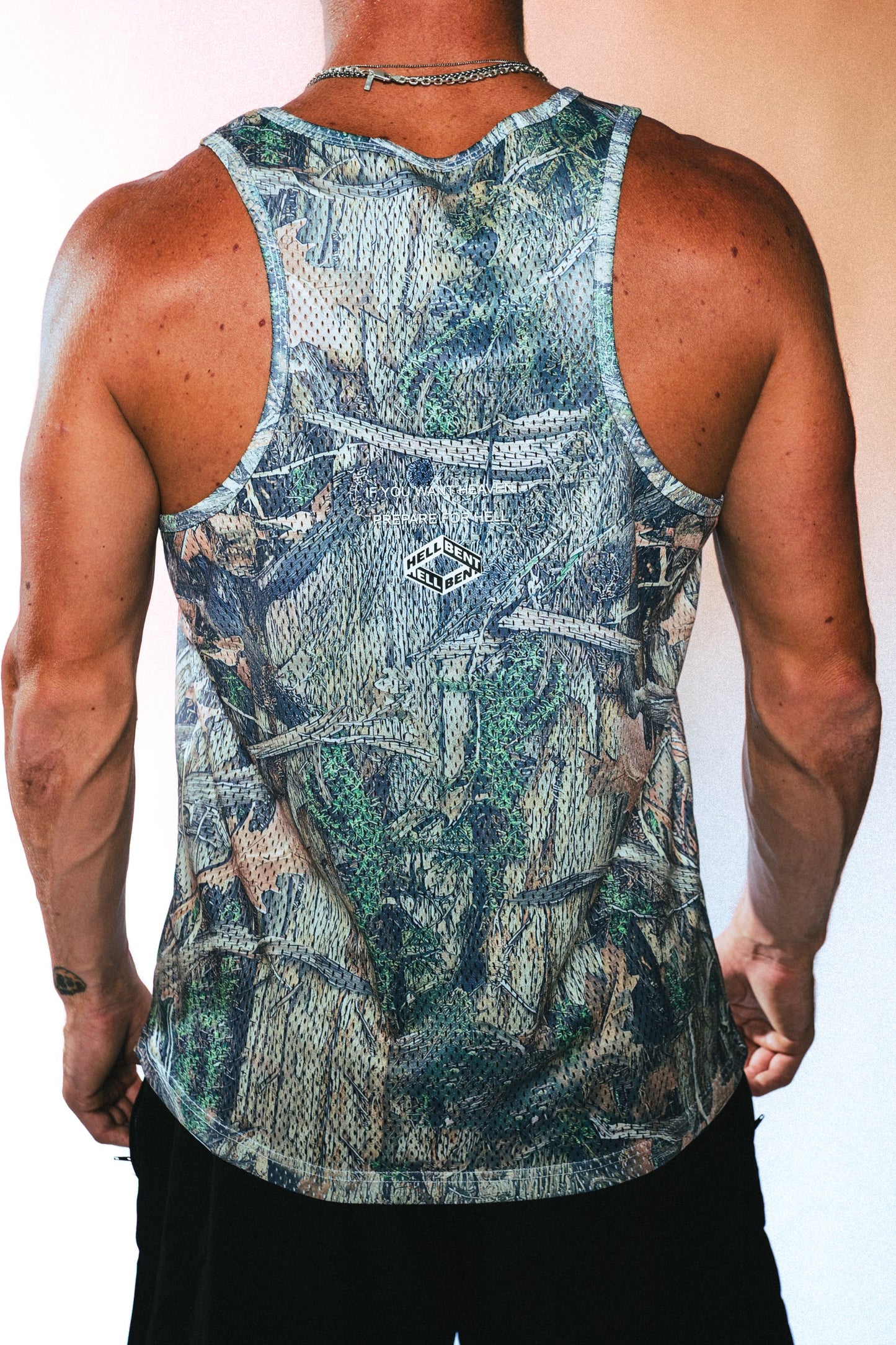 Hellbent Running Top (Tree Camo)