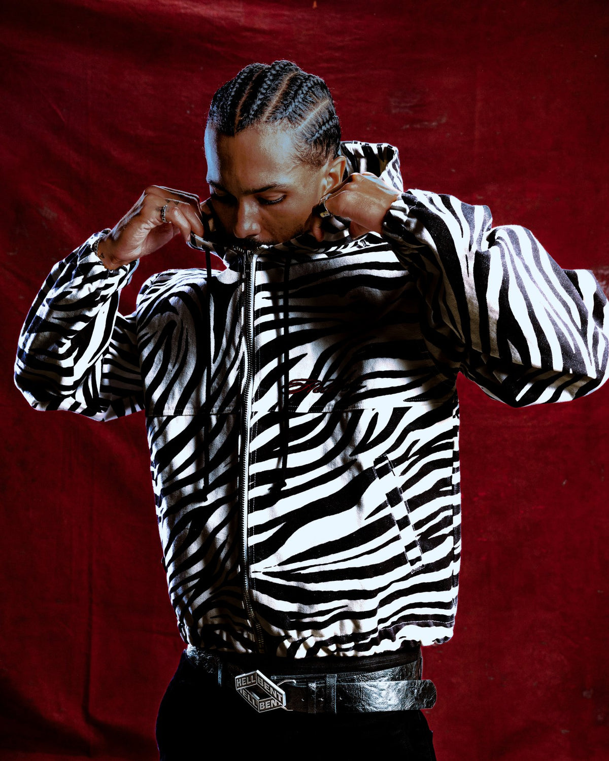 Hellbent Zebra Work Jacket