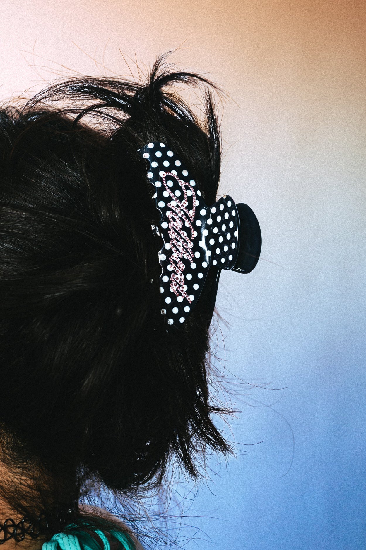 Hellbent Rhinestone Hair Clips (2 pack)