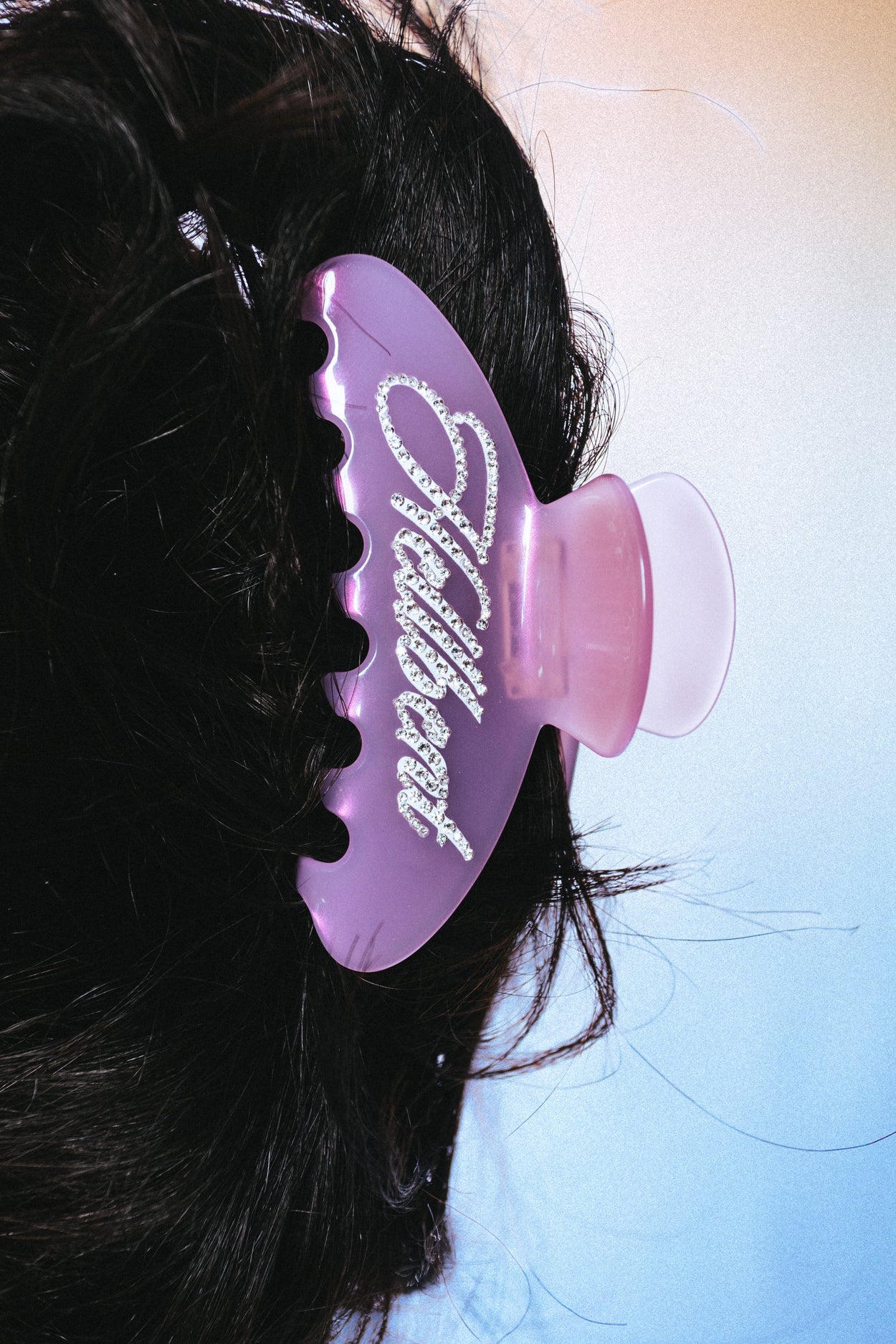 Hellbent Rhinestone Hair Clips (2 pack)
