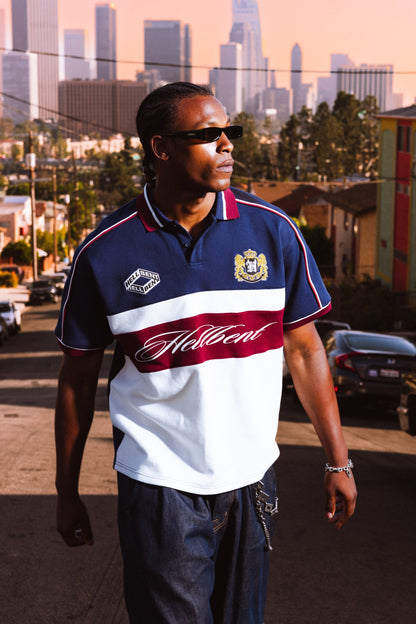 Hellbent Heritage Polo (White)