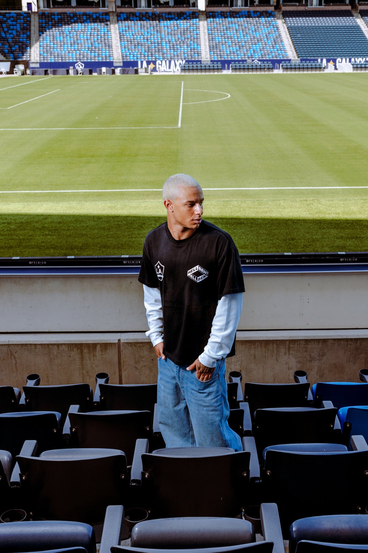 Hellbent x LA Galaxy Double Layered Longsleeve