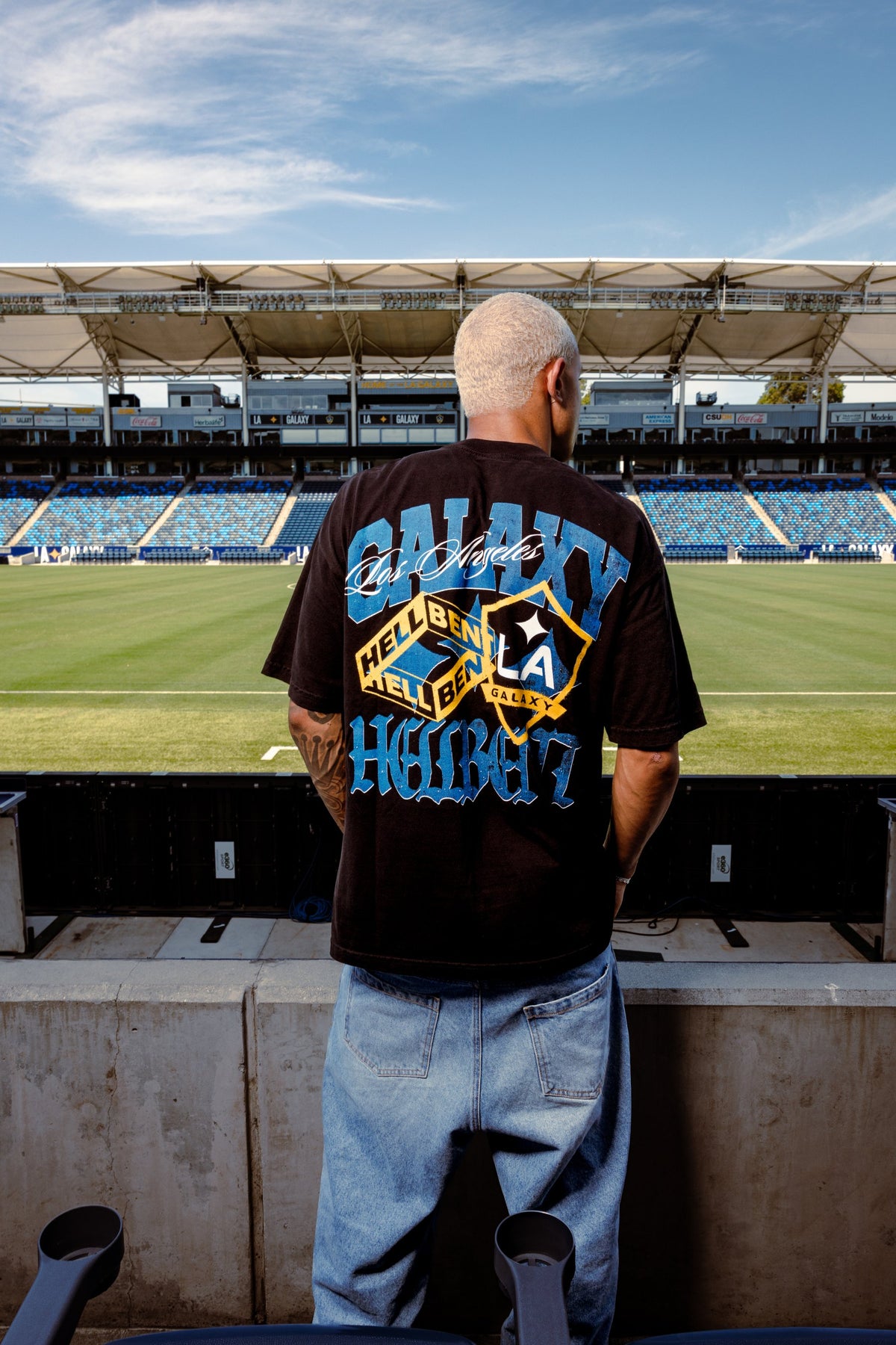 Hellbent x LA Galaxy Logo Tee