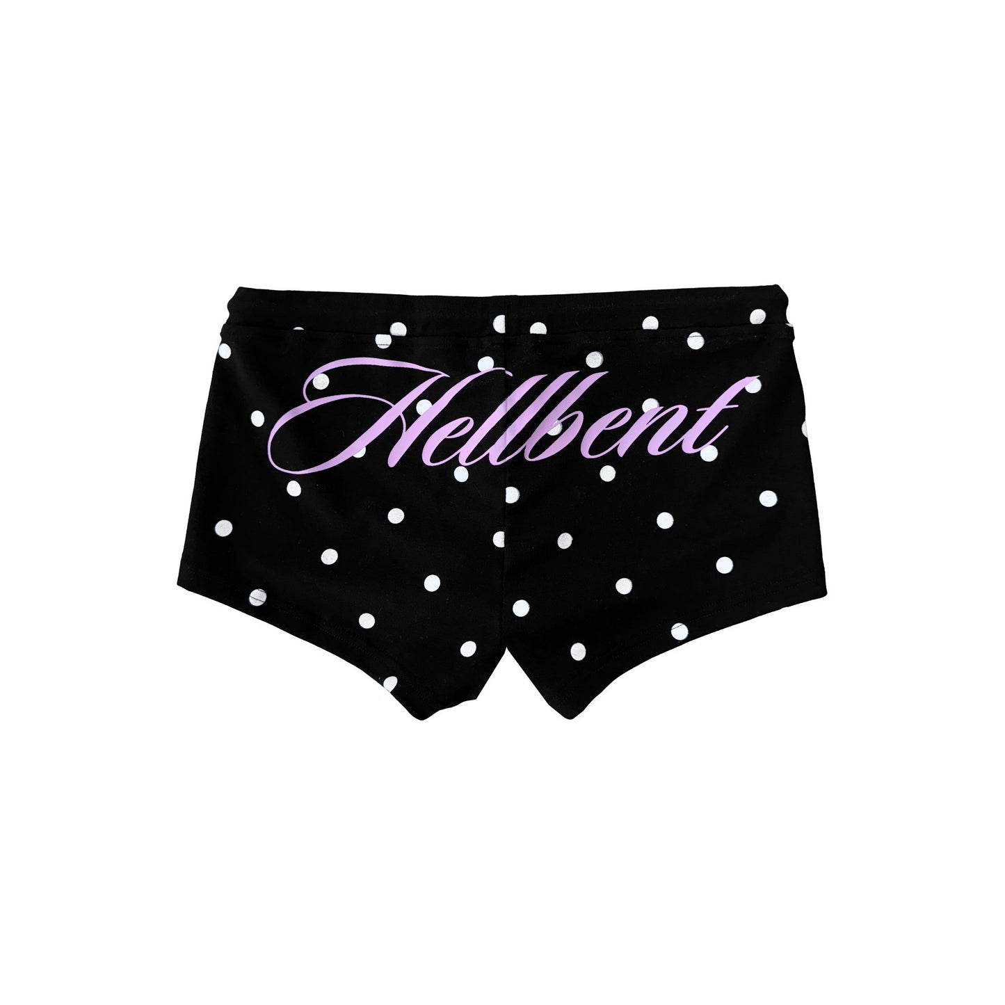 Hellbent Polka Dot Mini Shorts