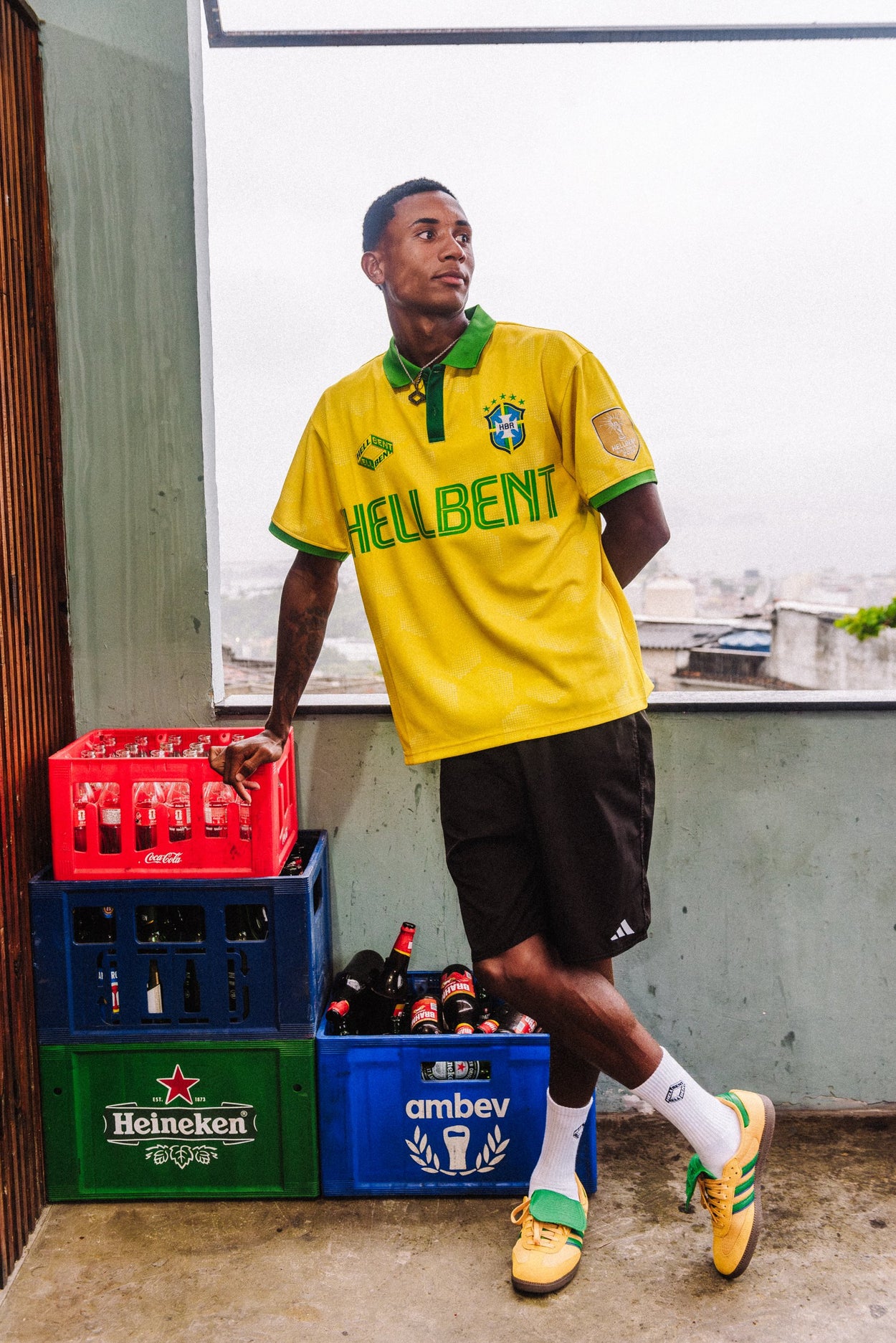 Hellbent Brazil Soccer Jersey