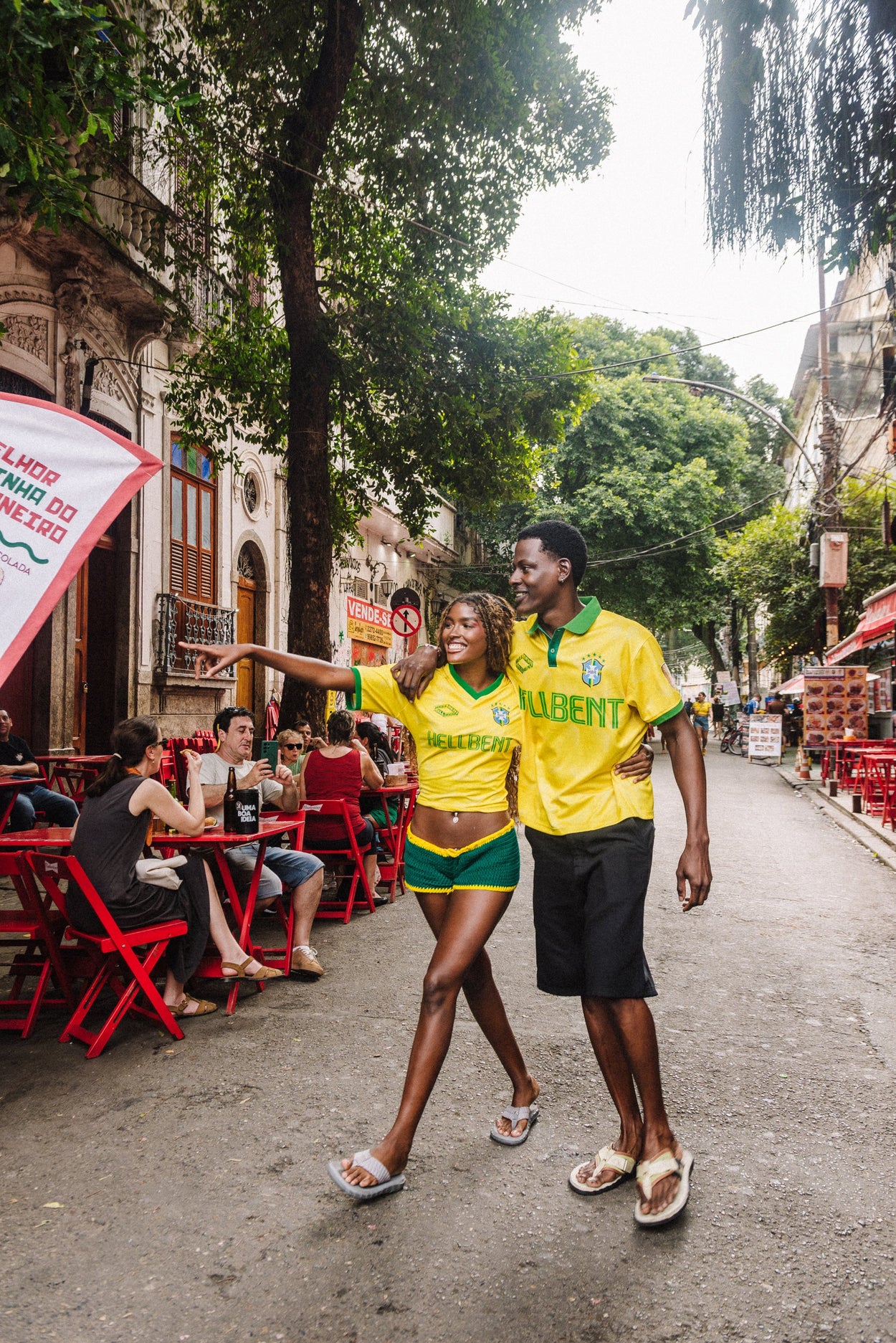 Hellbent Brazil Soccer Jersey