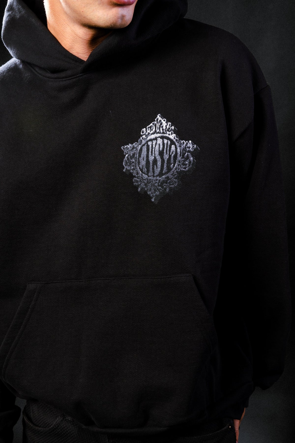8. AYSY Emblem Hoodie