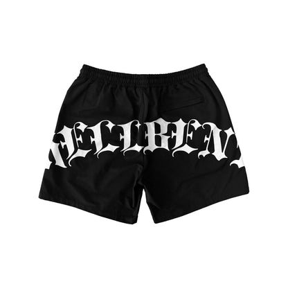 Hellbent Cathedral Logo Shorts (Black)