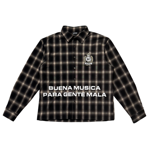 Buena Musica Plaid Button Up