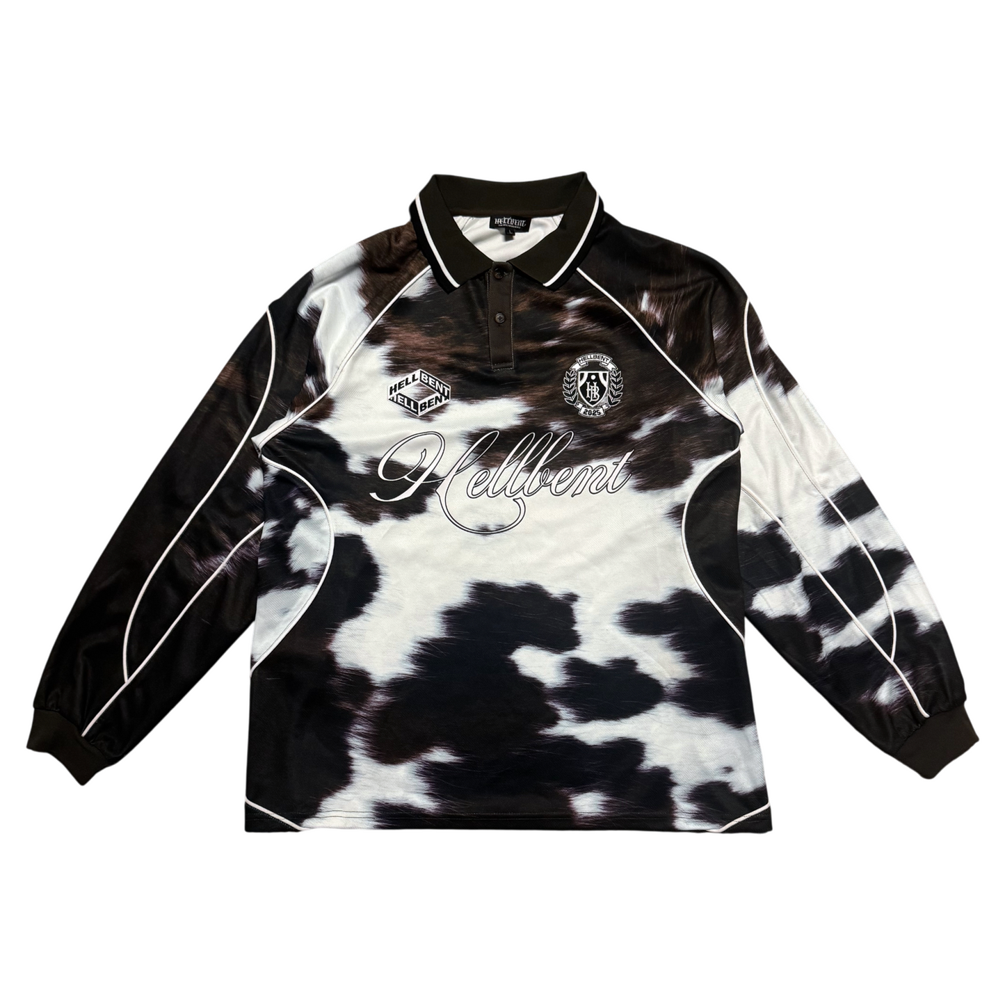 Hellbent Cow Print Longsleeve Jersey