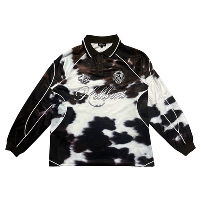 Hellbent Cow Print Longsleeve Jersey