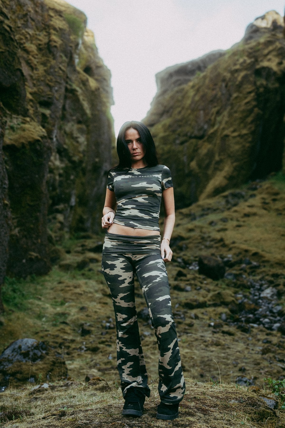 Hellbent Camo Flare Leggings
