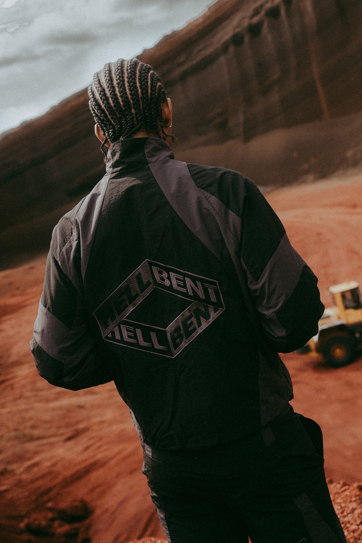 Hellbent Core Track Jacket (Midnight Black)