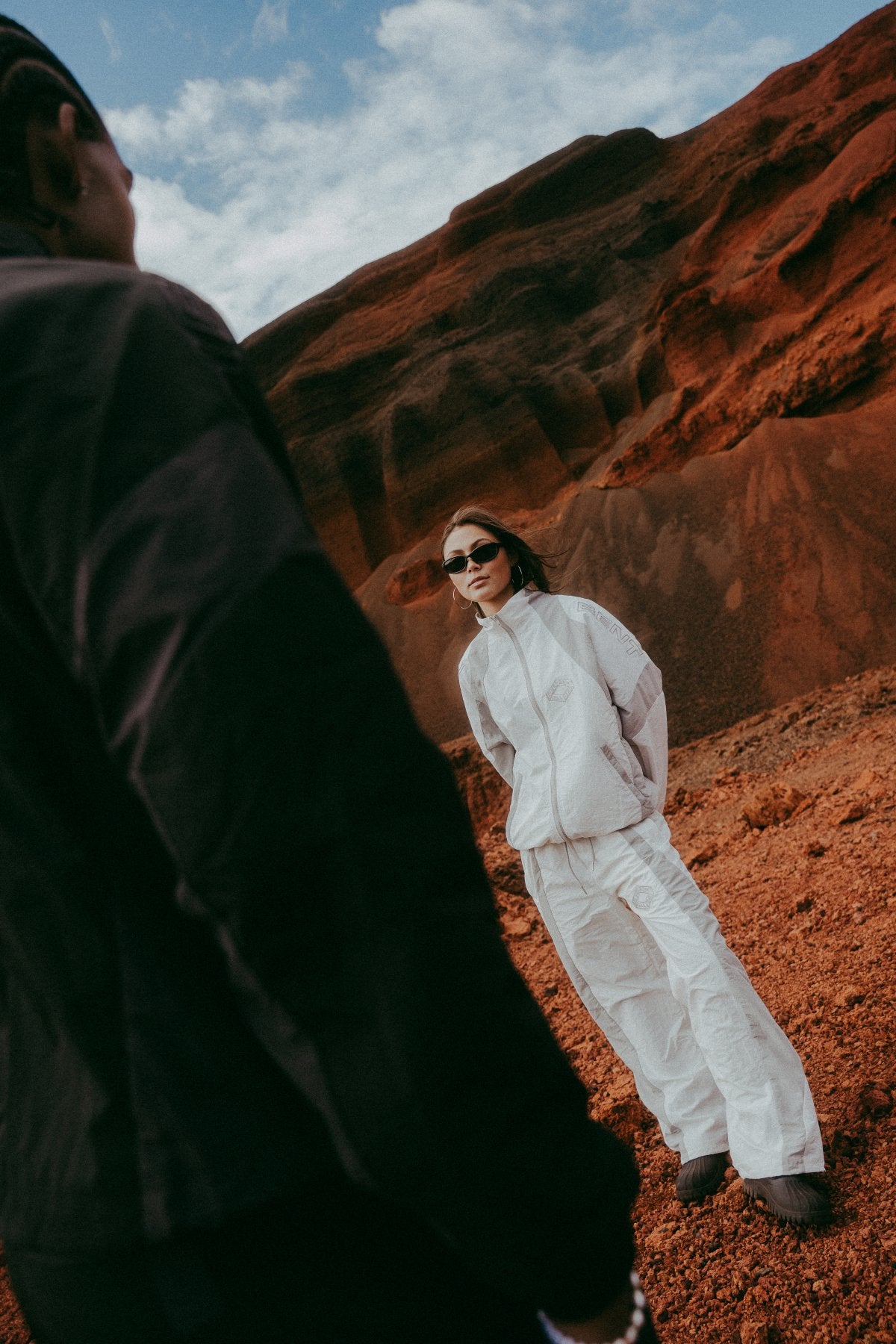 Hellbent Core Track Jacket (Arctic White)