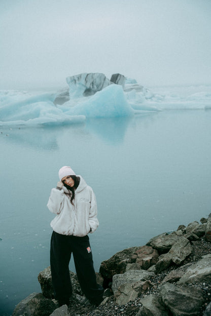 (Pre-Order) Hellbent Reversible White Fur Jacket
