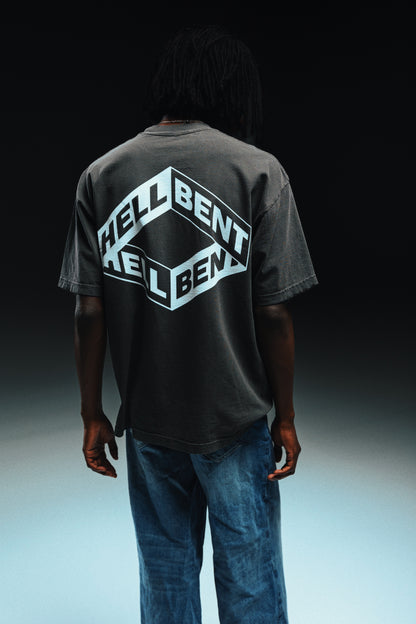 Hellbent Logo Tee (Vintage Black)