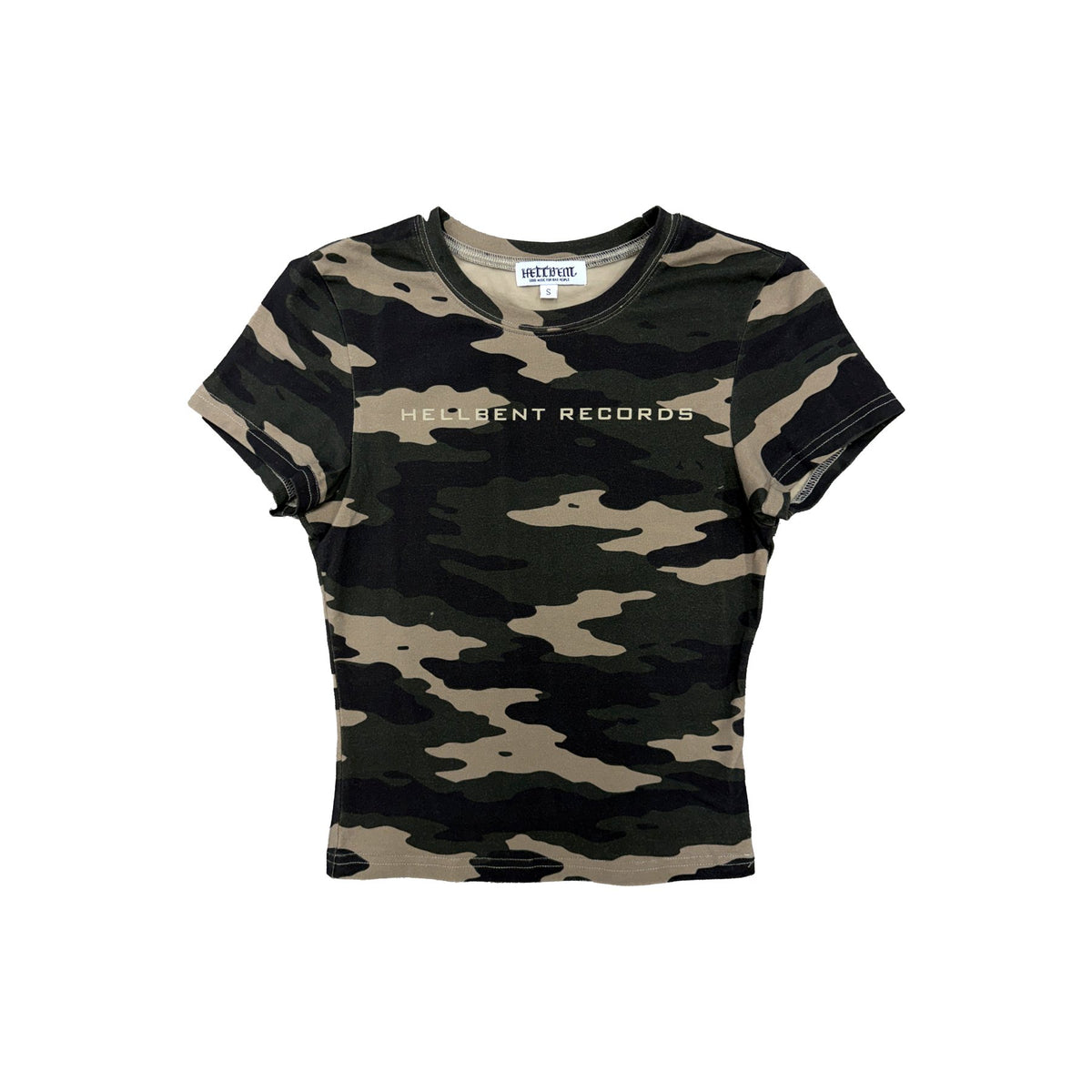 Hellbent Camo Baby Tee
