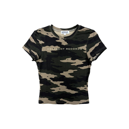 Hellbent Camo Baby Tee