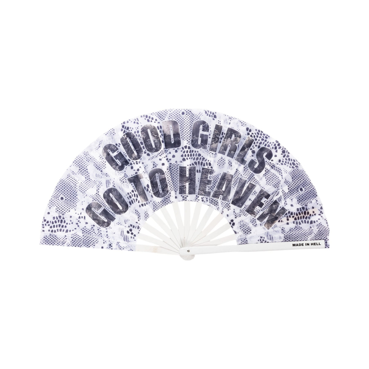 62. Heaven Sent & Hellbent Lace Fan