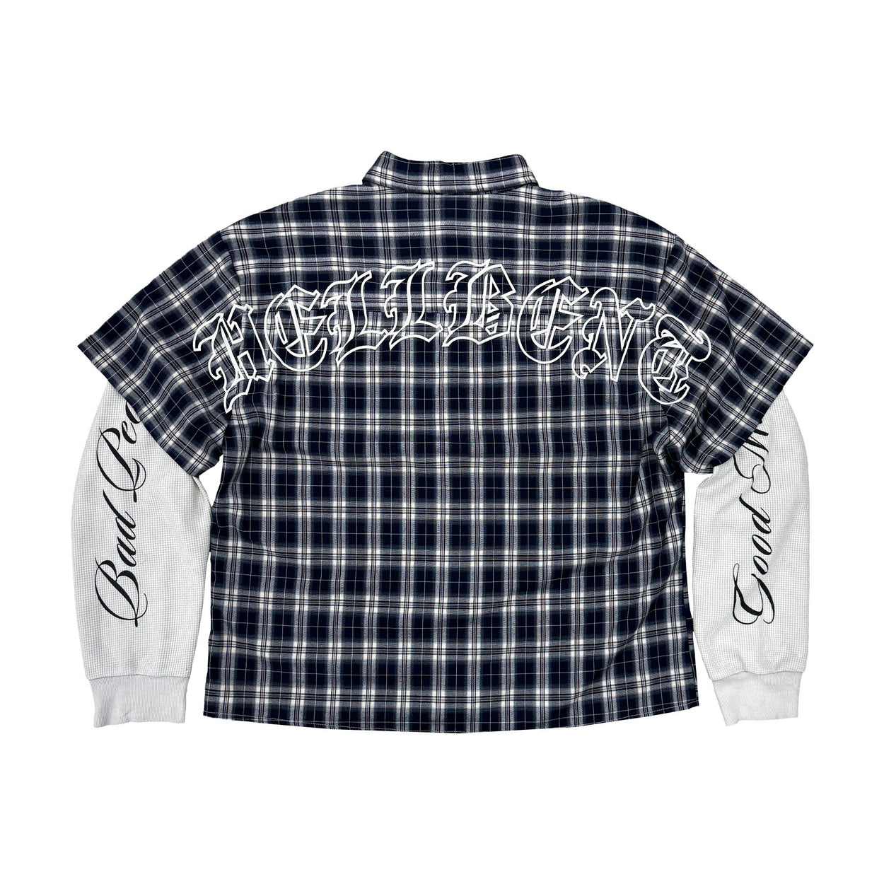 Hellbent Plaid Double Layered Longsleeve