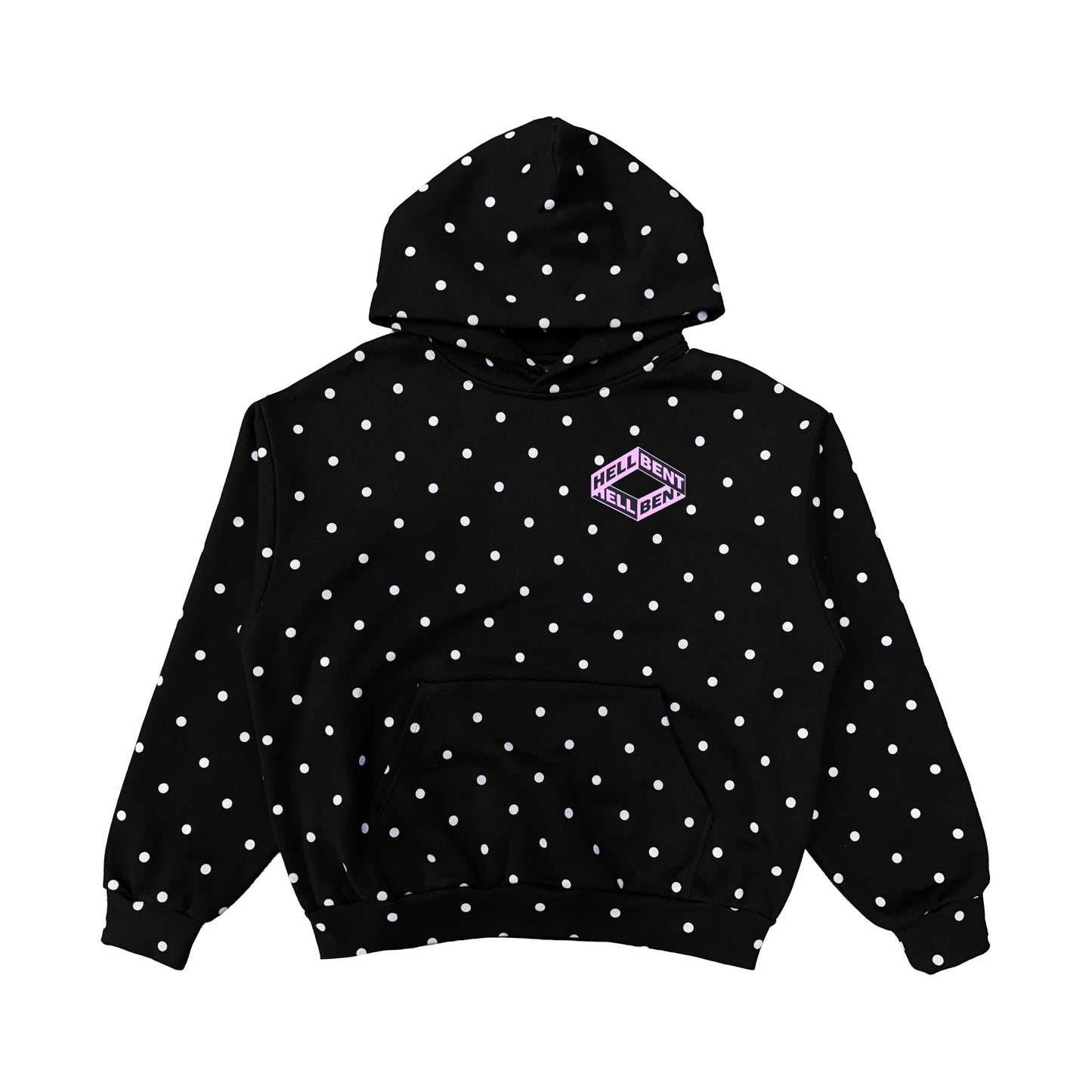 Hellbent Polka Dot Hoodie